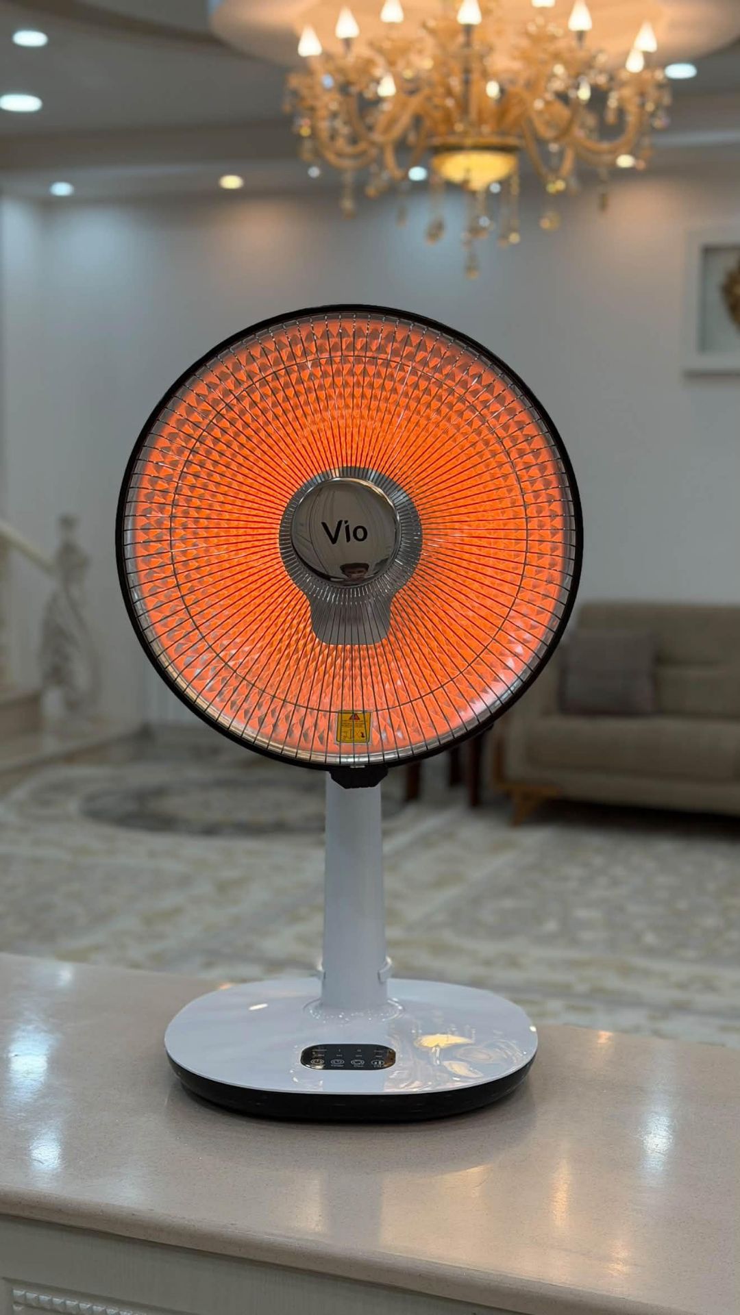 بخاری برقی تابشی هوشمند VIO مدل V-652 توان 900 وات